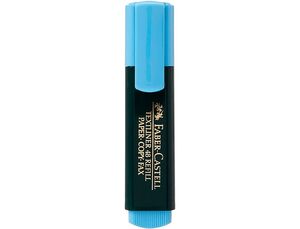 ROTULADOR FABER FLUORESCENTE 48-51 AZUL