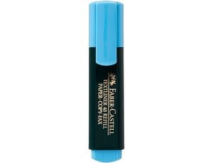 ROTULADOR FABER FLUORESCENTE 48-51 AZUL