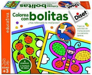 COLOREA CON BOLITAS DISET (63634)
