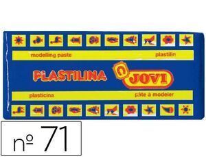 PLASTILINA JOVI 71 COLOR 150 GR. AZUL OSCURO (ENV.15)