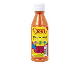 TEMPERA LIQUIDA JOVI BOTELLA 250 ML NARANJA