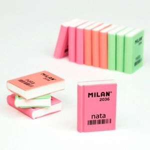 MILAN BMM9221 - Pack de 3 gomas de borrar : : Oficina y papelería