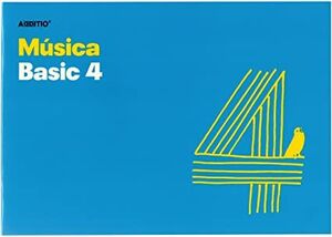 BLOC MUSICA BASIC 4 PAUTADO ADDITIO (4 PENTAGRAMAS) 