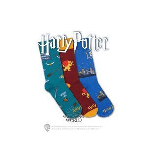 PACK CALCETINES HARRY POTTER HOGWARTS TALLA 36/40
