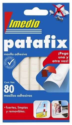 MASILLA ADHESIVA IMEDIO PATAFIX BLISTER (80 UDS)