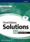 SOLUTIONS 3RD EDITION ELEMENTARY. STUDENT'S BOOK