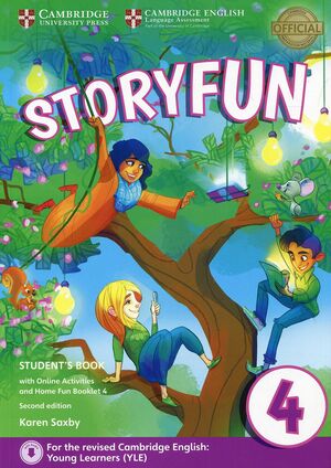 STORYFUN FOR MOVERS LEVEL 4 STUDENT'S BOOK WITH ONLINE ACTIVITIES AND HOME FUN B