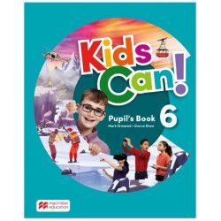 KIDS CAN! 6 PUPIL'S BOOK: LIBRO DE TEXTO DE INGLÉS IMPRESO