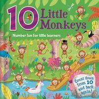 10 LITTLE MONKEYS - INGLES