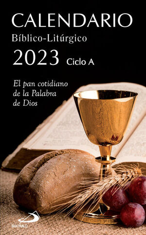 CALENDARIO BIBLICO-LITURGICO 2023 - CICLO A