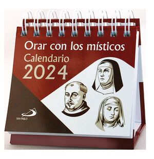 CALENDARIO ORAR CON LOS MÍSTICOS 2024