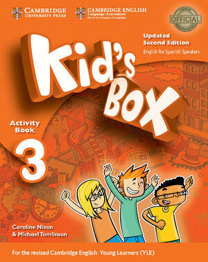 KID'S BOX LEVEL 3 ACTIVITY BOOK WITH CD ROM AND MY HOME BOOKLET UPDATED ENGLISH