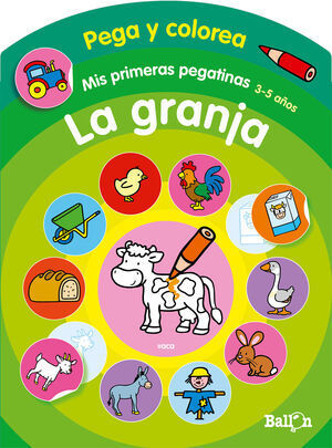 MIS PRIMERAS PEGATINAS- LA GRANJA. VV. AA.. Libro en papel. 9789037493771  Librería Salesiana